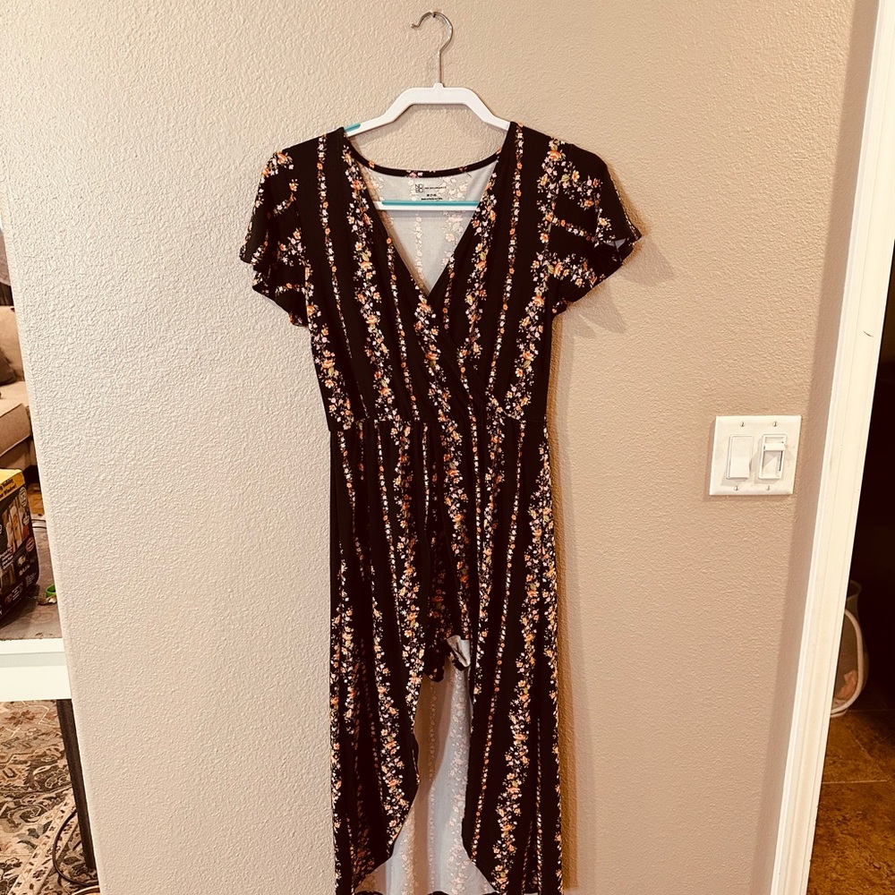Floral romper dress